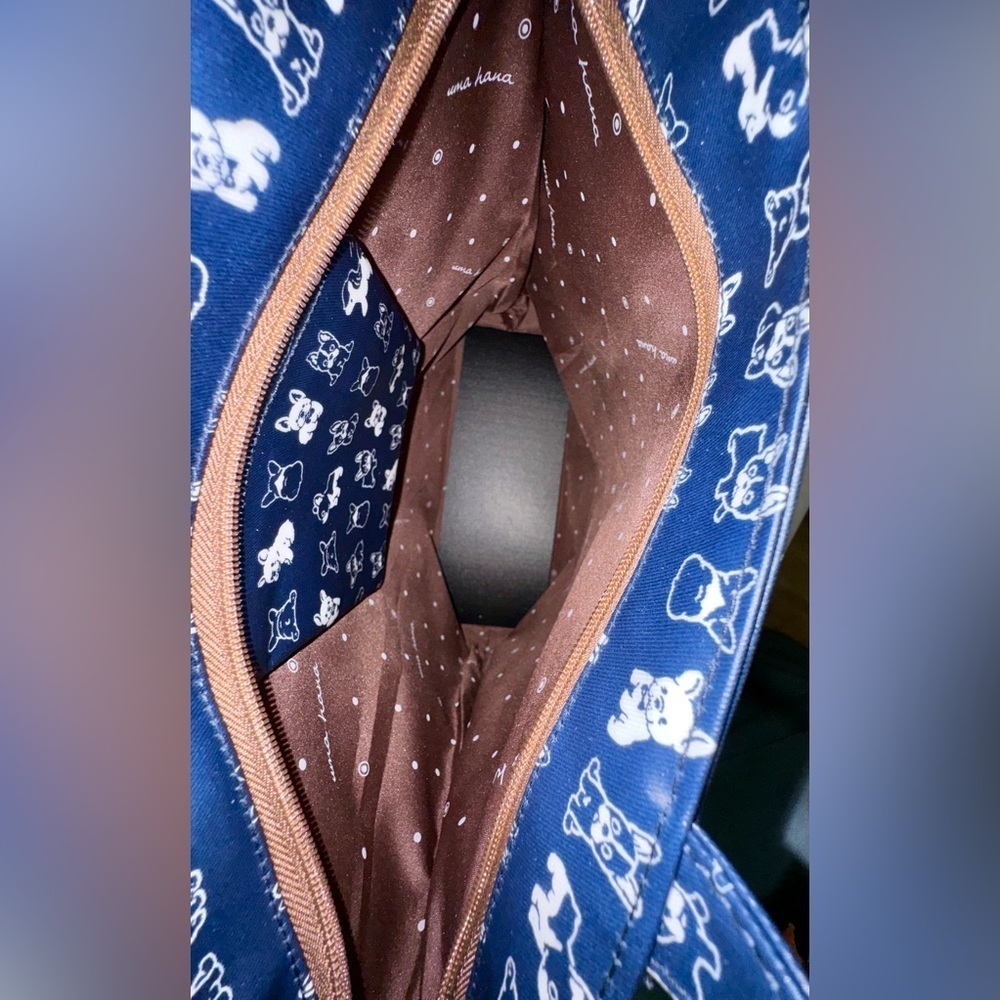 Uma Hana Waterproof French Bulldog Tote Shoulder Handbag Price Drop! - Picture 12 of 15